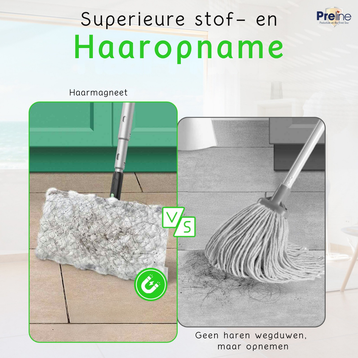 Preline Vloerdoekjes – Vochtige Reinigingsdoekjes met Witte Zeepgeur -1 Pack (40 Stuks)