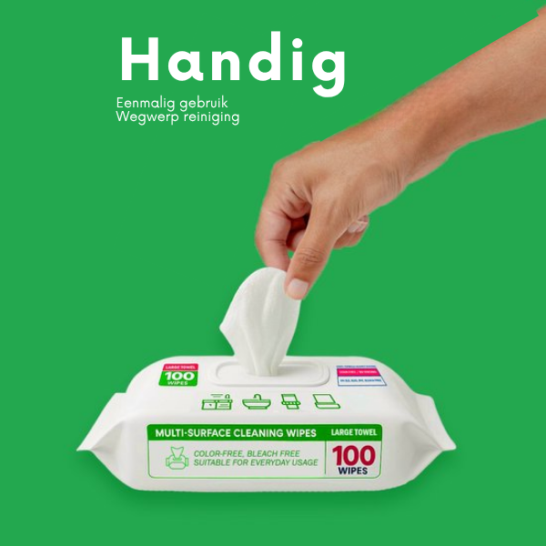 Preline Allesreiniger Doekjes - 12 Pack (1200 stuks) | Voor Alle Oppervlakken